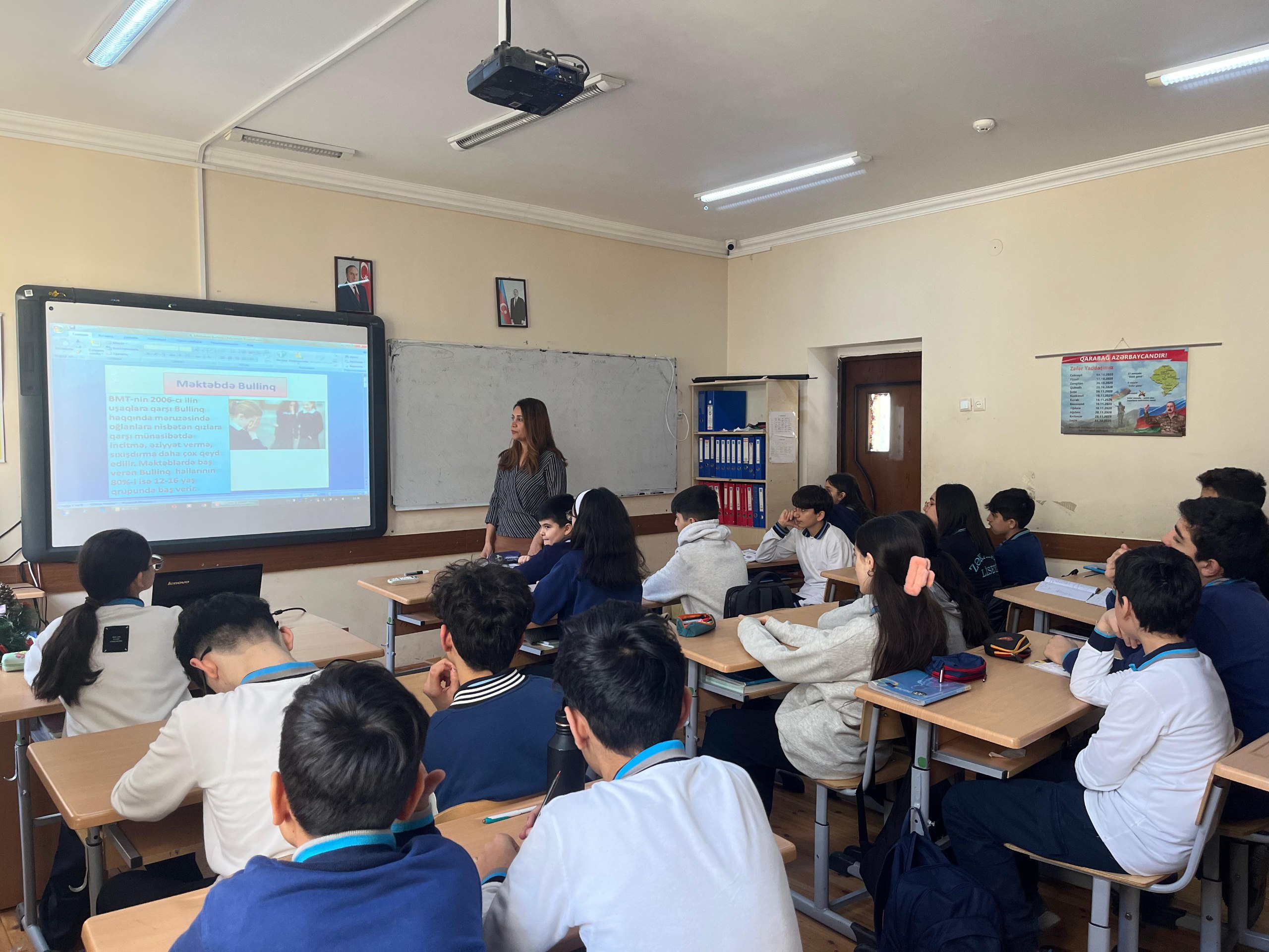 “Təhlükəsiz mühit, uğurlu gələcək: bullinqə son!” layihəsi davam edir 