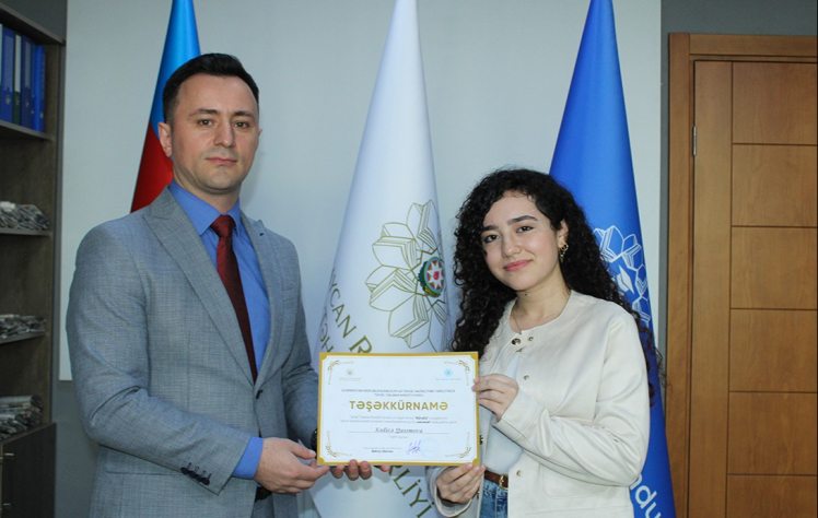 Təhsil Tələbə Krediti Fondu könüllüləri təltif olunub