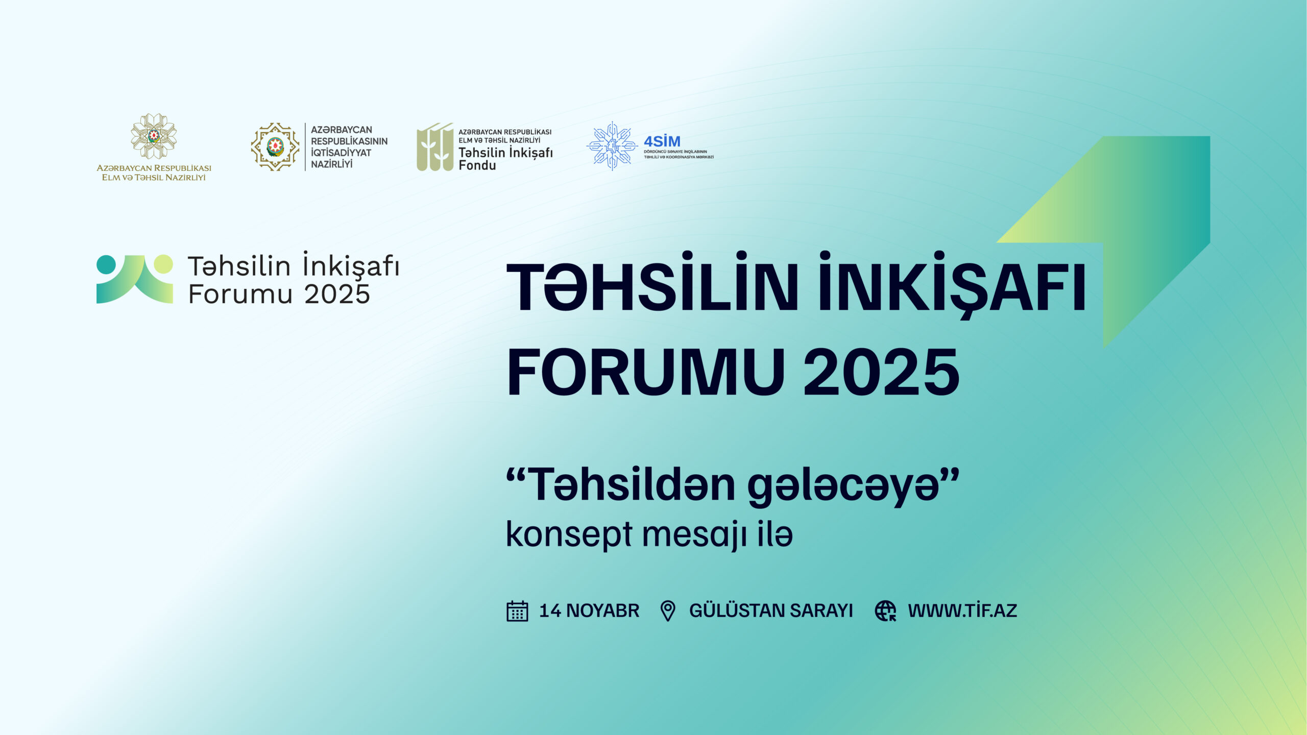 Təhsilin İnkişafı Forumu bu il “Təhsildən gələcəyə” konsepti ilə keçiriləcək