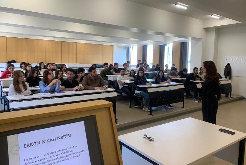 “Təhsillə güclən, erkən nikahla yüklənmə” adlı tədbir keçirilib