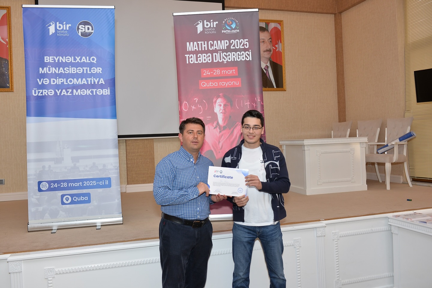 Tələbə yaz düşərgələrinin bağlanış mərasimi keçirilib