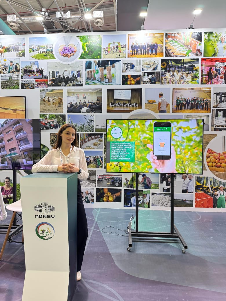 Tələbələr dövlət başçısına aqro startap layihələrini təqdim ediblər