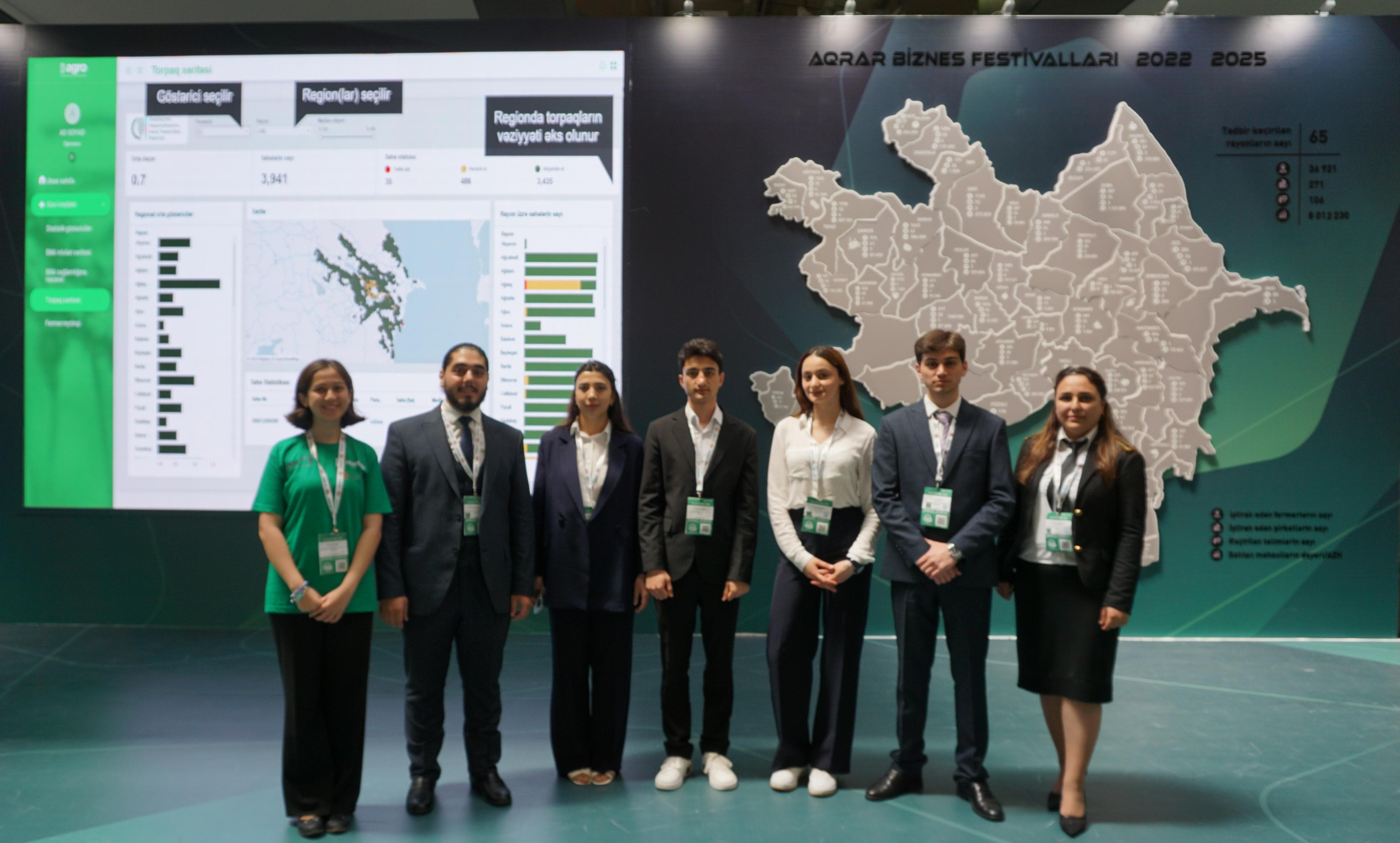 Tələbələr dövlət başçısına aqro startap layihələrini təqdim ediblər