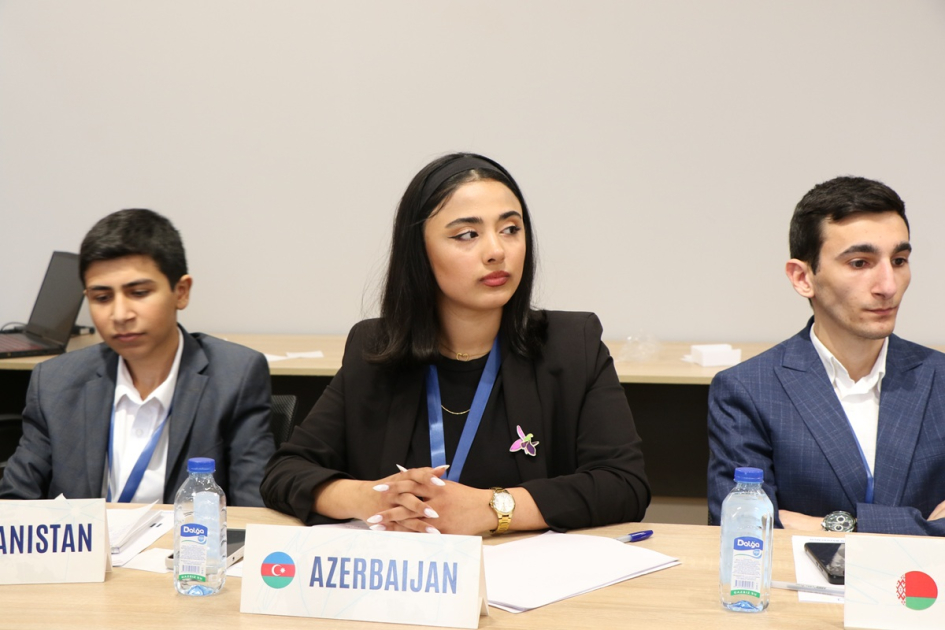 Tələbələr Qərbi Azərbaycanla bağlı problemləri BMT formatında müzakirə ediblər