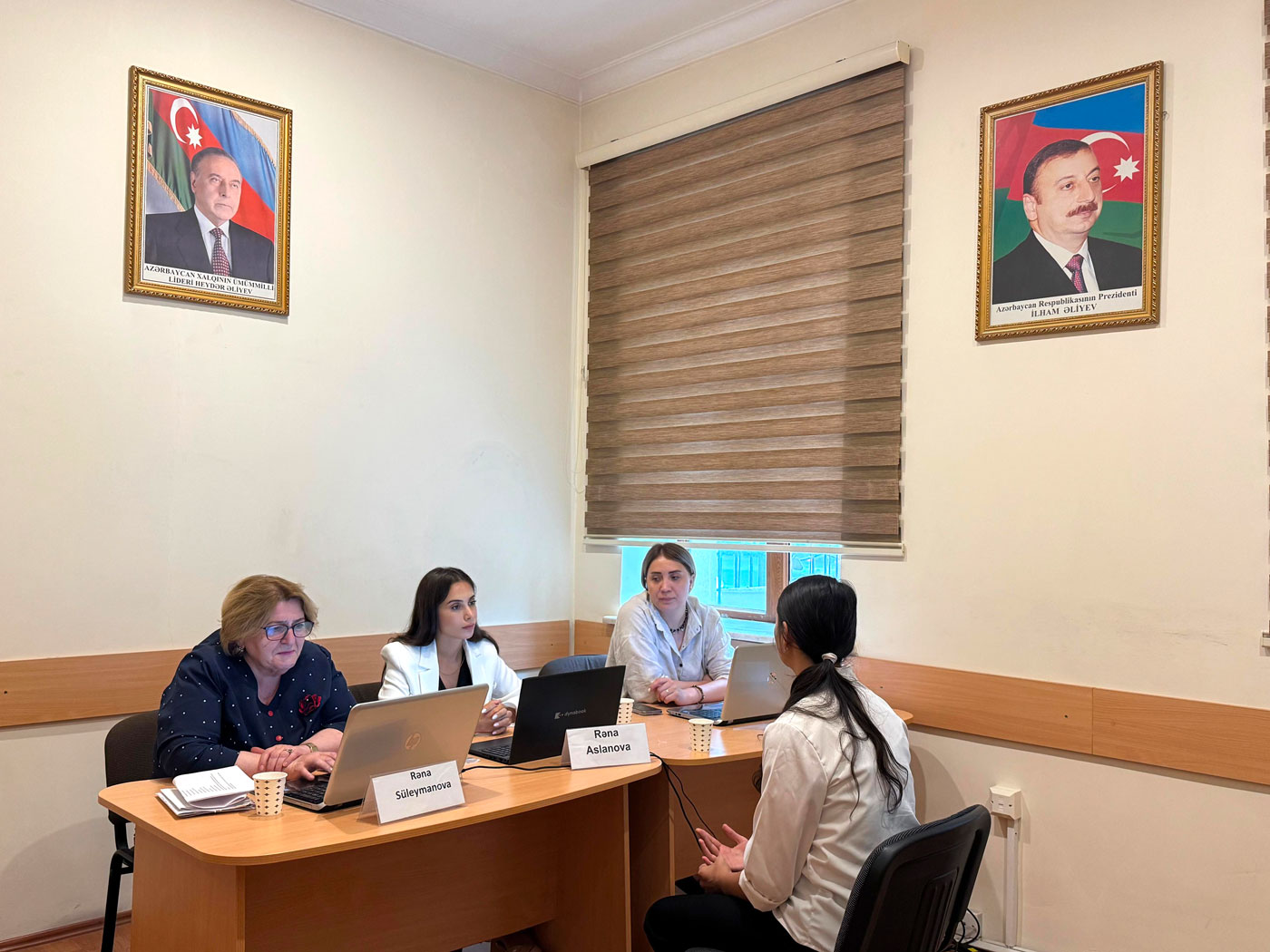 Tərbiyəçi-müəllimlərin işə qəbulu müsabiqəsinin müsahibə mərhələsi keçirilib