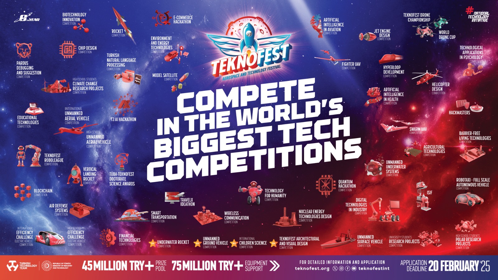 “Texnofest 2025” həyəcanı – müraciətlər davam edir 