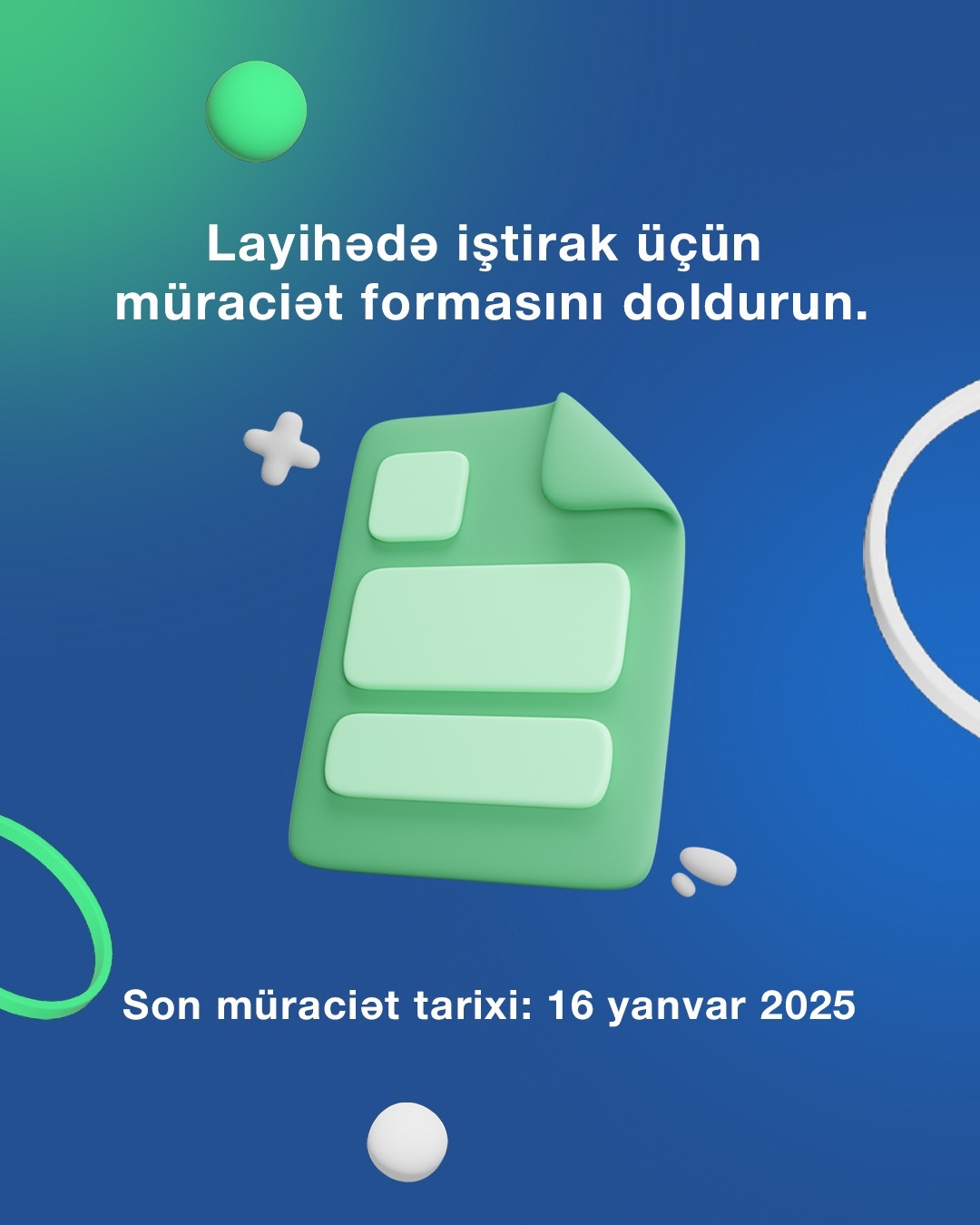 “Texnologiya transferi” layihəsinə müraciətə start verilib