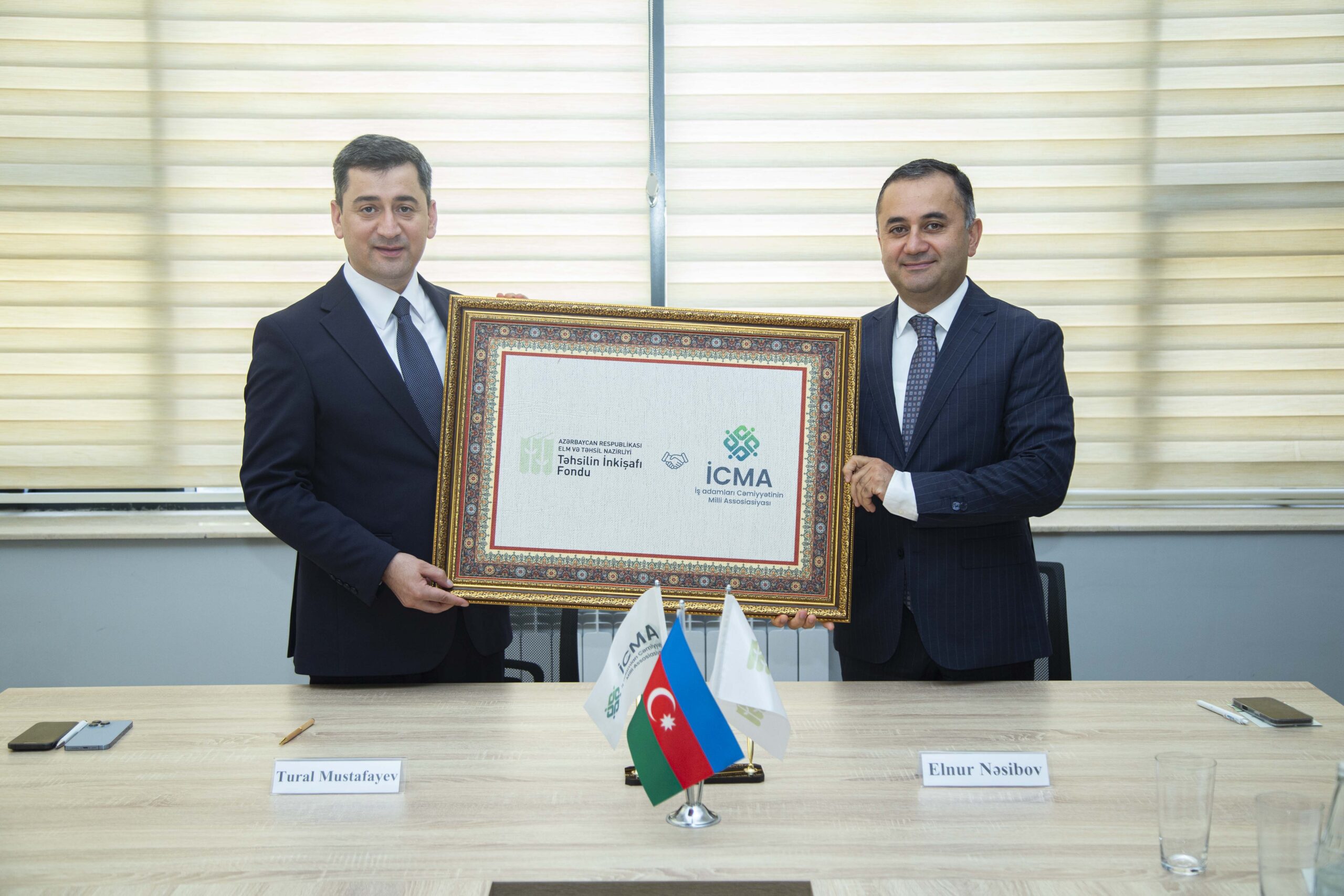 TİF ilə İş adamları Cəmiyyətinin Milli Assosiasiyası arasında Əməkdaşlıq Memorandumu imzalanıb