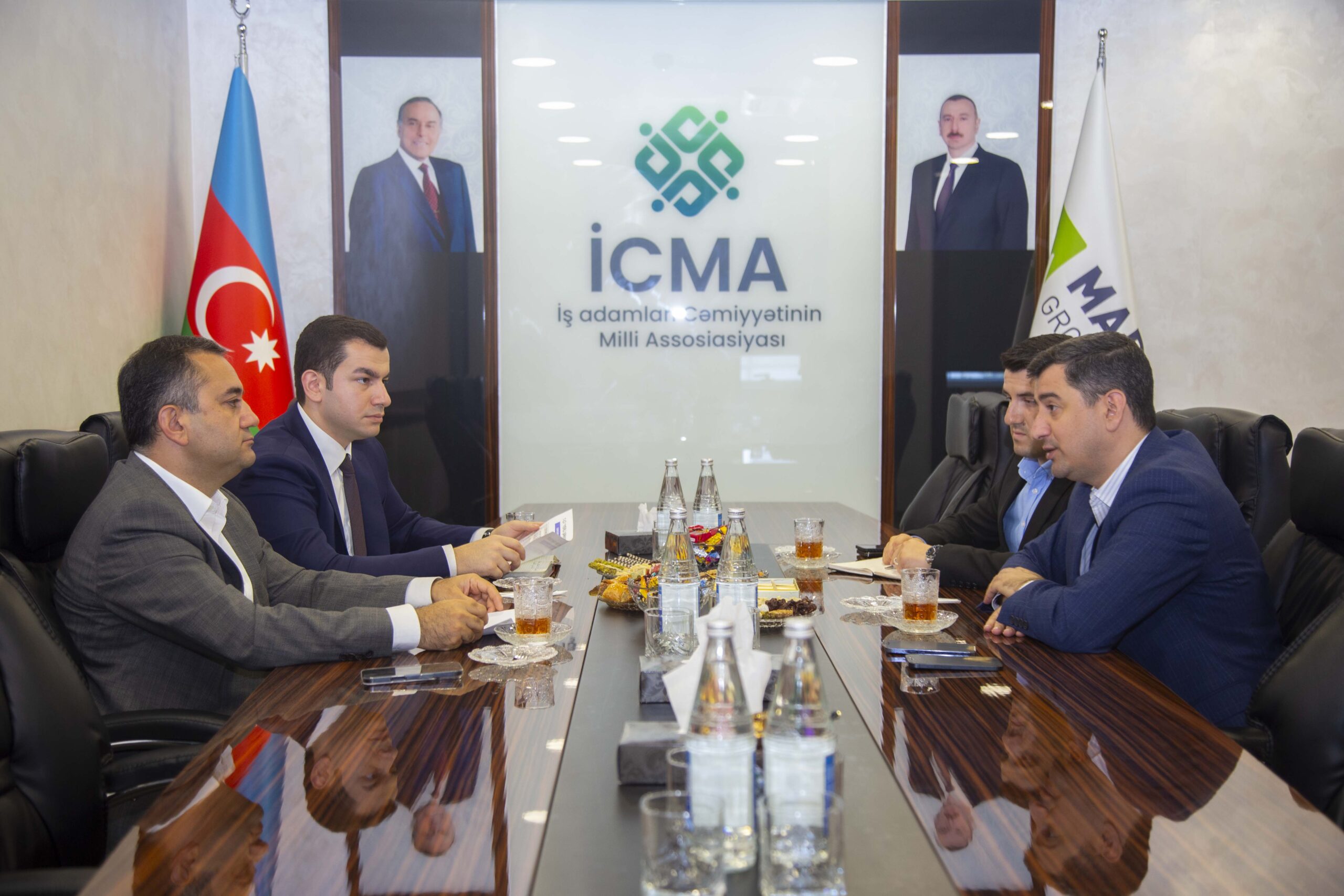 TİF ilə İş adamları Cəmiyyətinin Milli Assosiasiyası arasında görüş keçirilib 