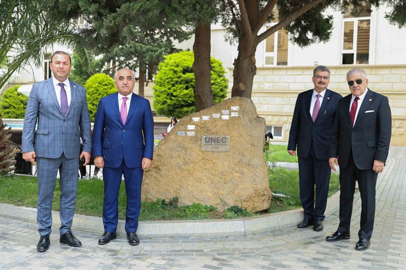 Türkiyə və Şimali Kipr nümayəndələri UNEC-də qonaq olublar