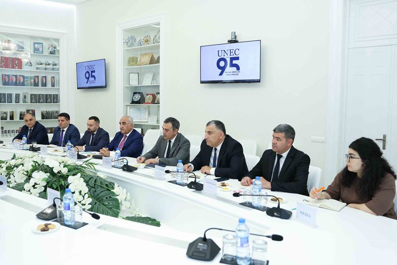 Türkiyə və Şimali Kipr nümayəndələri UNEC-də qonaq olublar