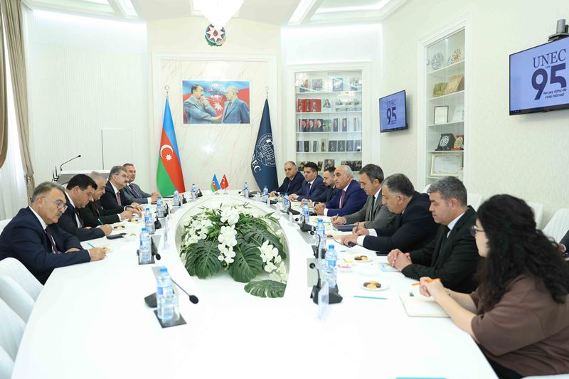 Türkiyə və Şimali Kipr nümayəndələri UNEC-də qonaq olublar