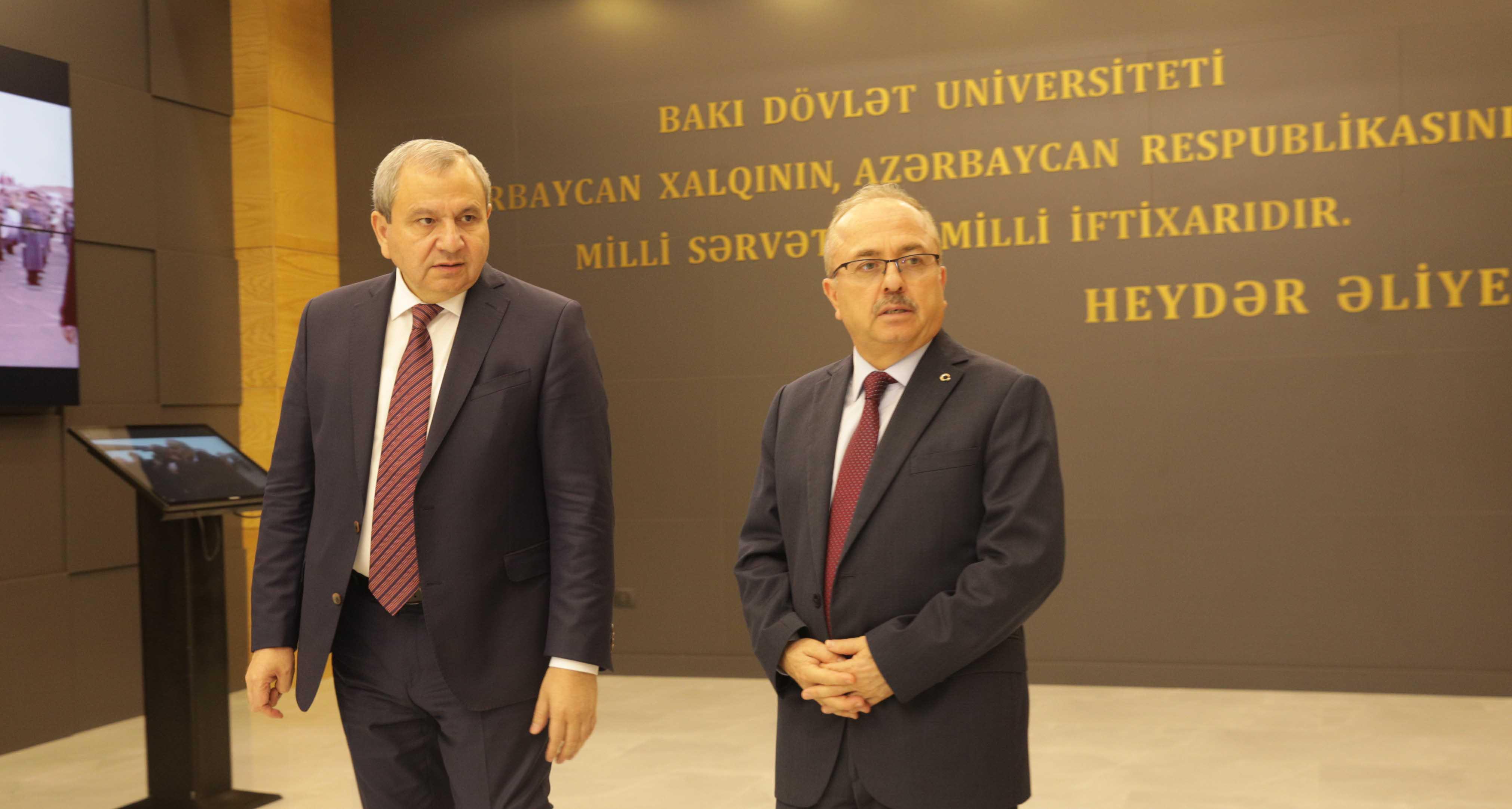 Türkiyənin Azərbaycandakı səfiri BDU-da olub