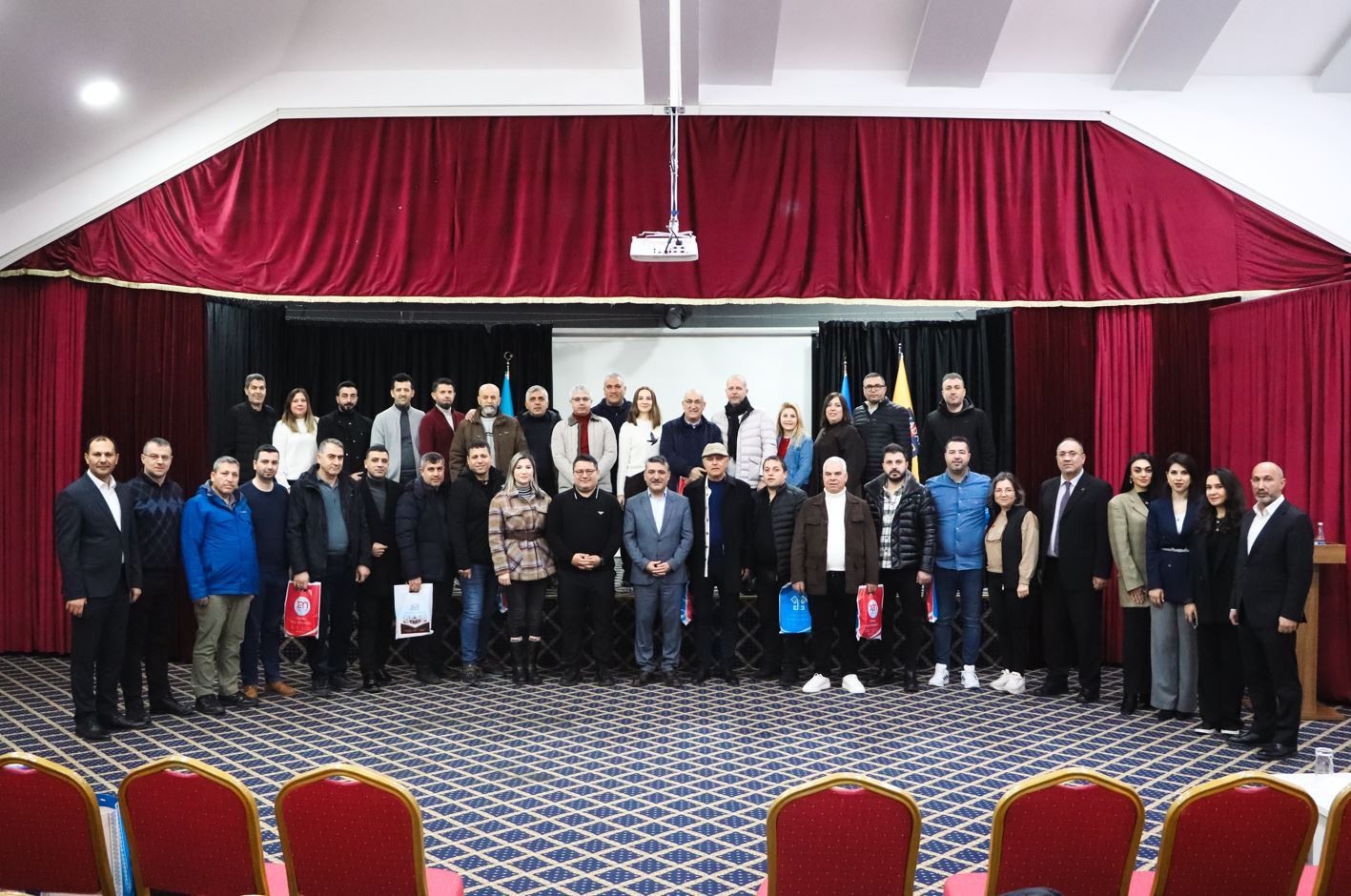 Türkiyənin kollec direktorları Hədəf Liseyində olublar