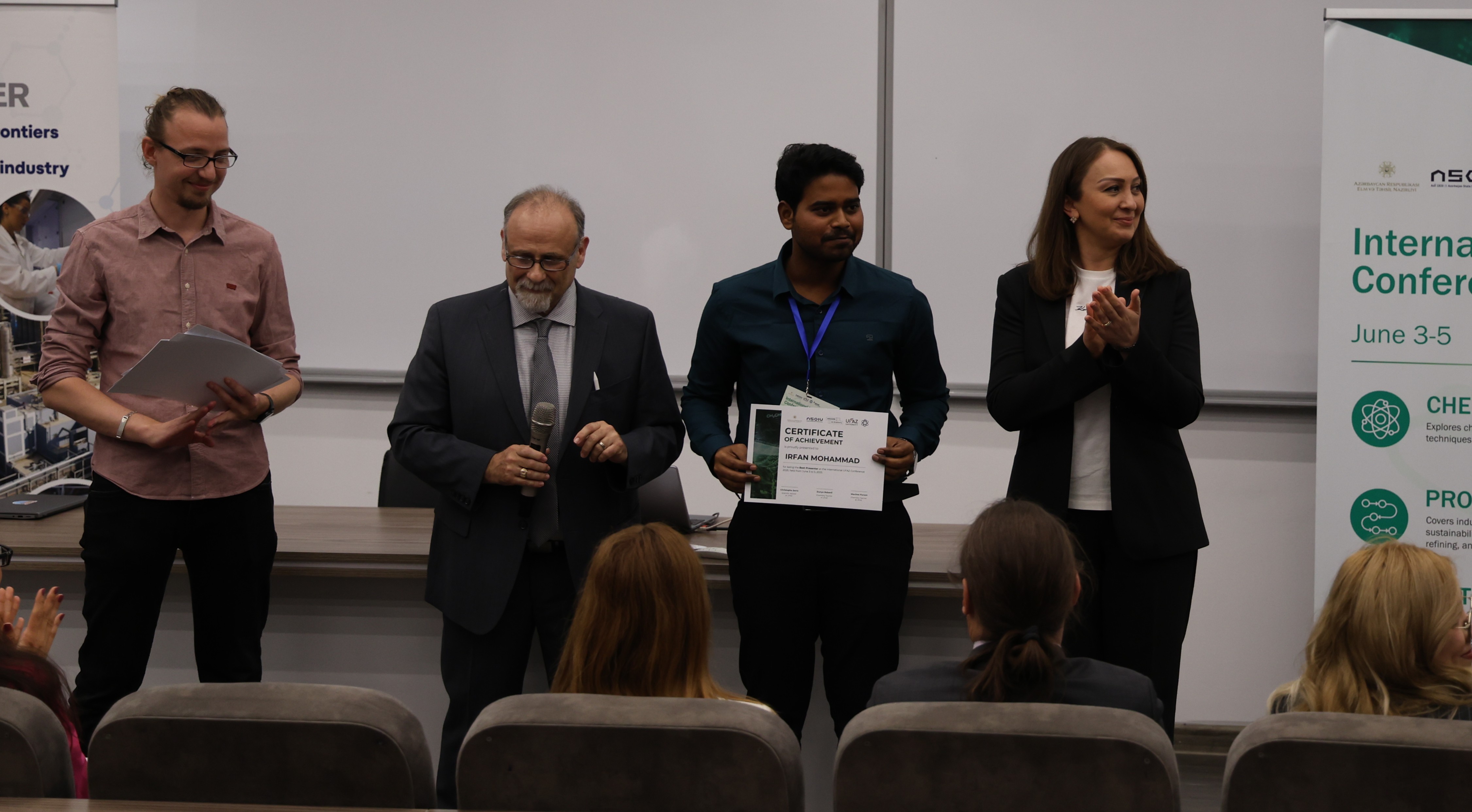 “UFAZ Beynəlxalq Konfransı 2025: Kimya, Proseslər və Materiallar” uğurla başa çatıb 