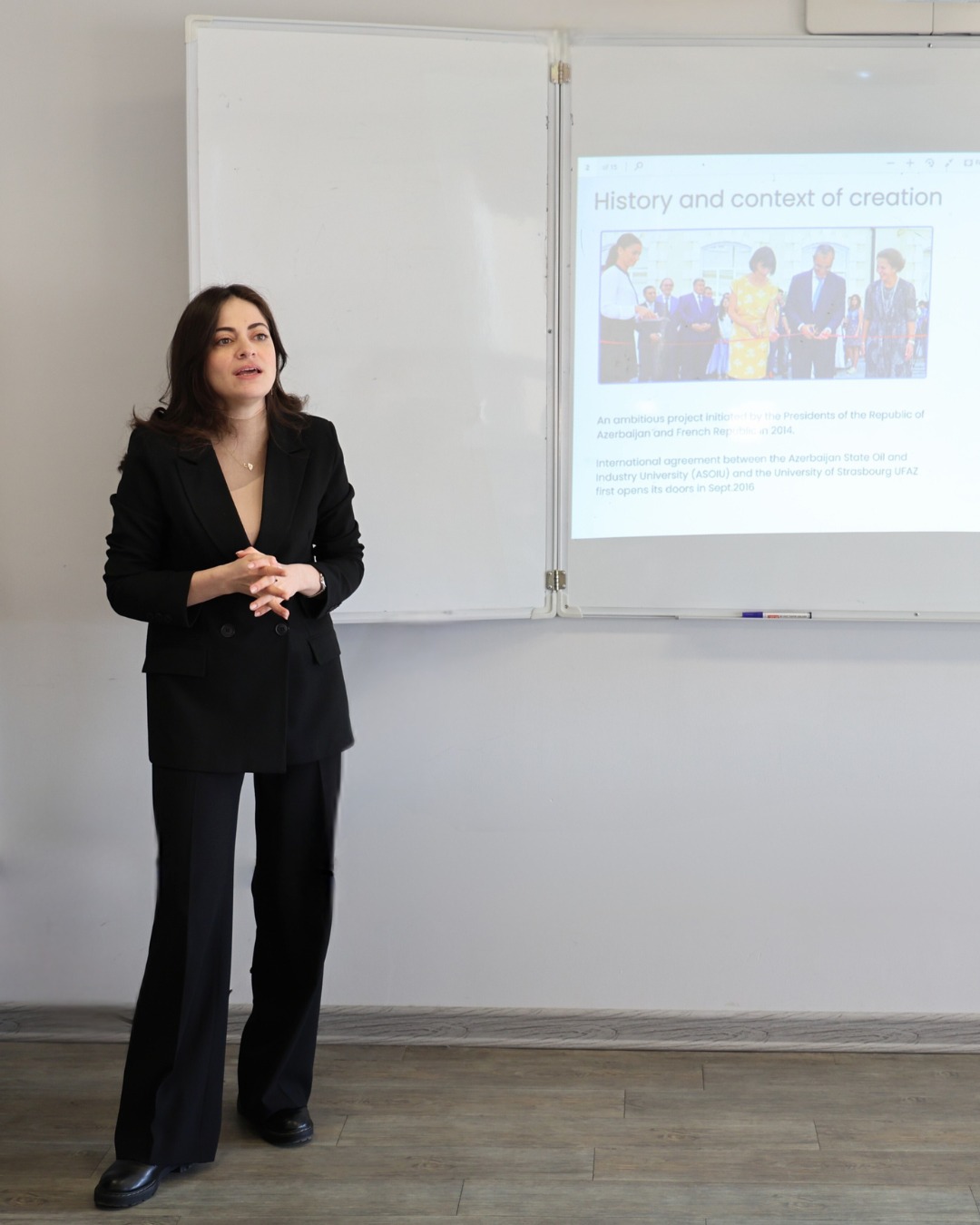 UFAZ-da şagirdlər üçün infosessiya keçirilib