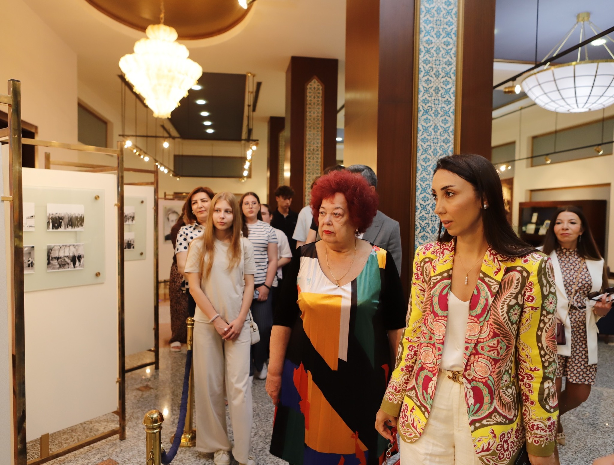 Ukraynalı şagird və müəllimlər Naxçıvana səfərə gəliblər