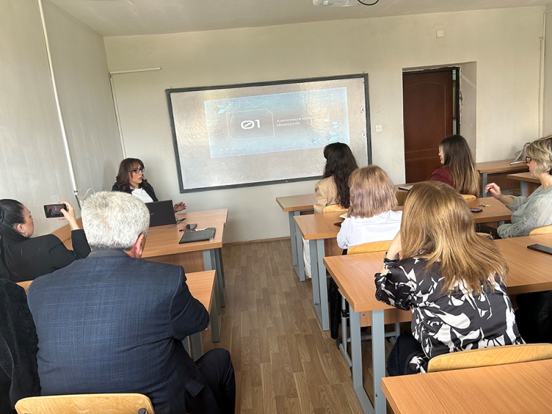 Ümumdünya Aviasiya və Kosmonavtika Gününə həsr olunmuş tədbir keçirilib 