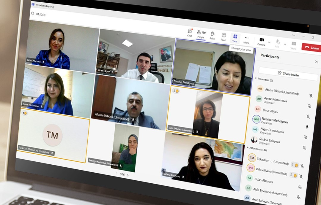 Ümumi təhsil müssisələrində fəaliyyət göstərən metodistlərlə görüş keçirilib 