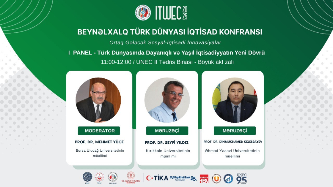 UNEC-də Beynəlxalq Türk Dünyası İqtisad konfransı keçiriləcək