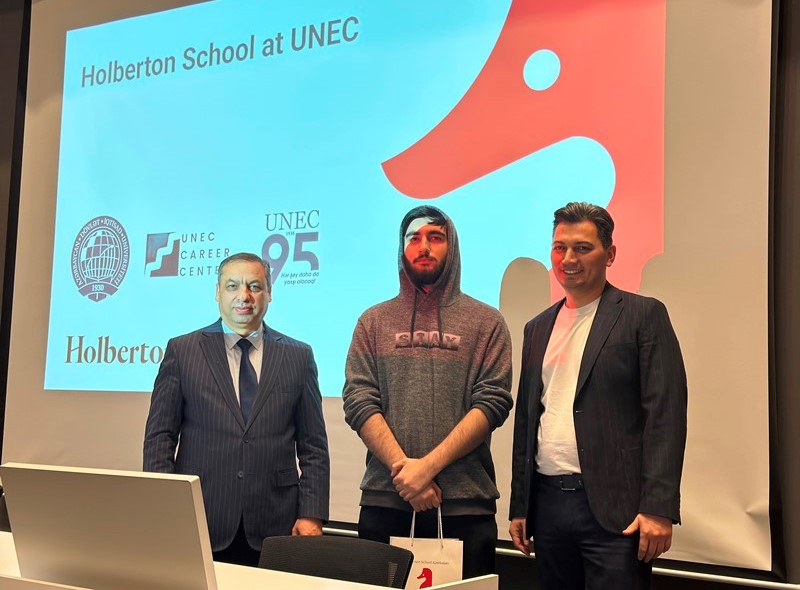 UNEC-də IT sahəsində karyera imkanlarına həsr olunan seminar keçirilib