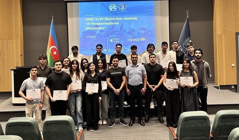UNEC-də IV Proqramlaşdırma Olimpiadası keçirilib 