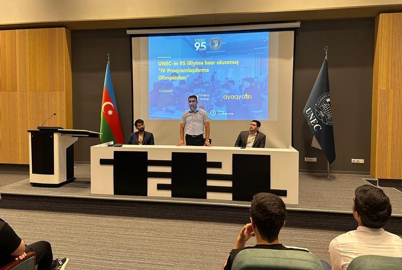 UNEC-də IV Proqramlaşdırma Olimpiadası keçirilib