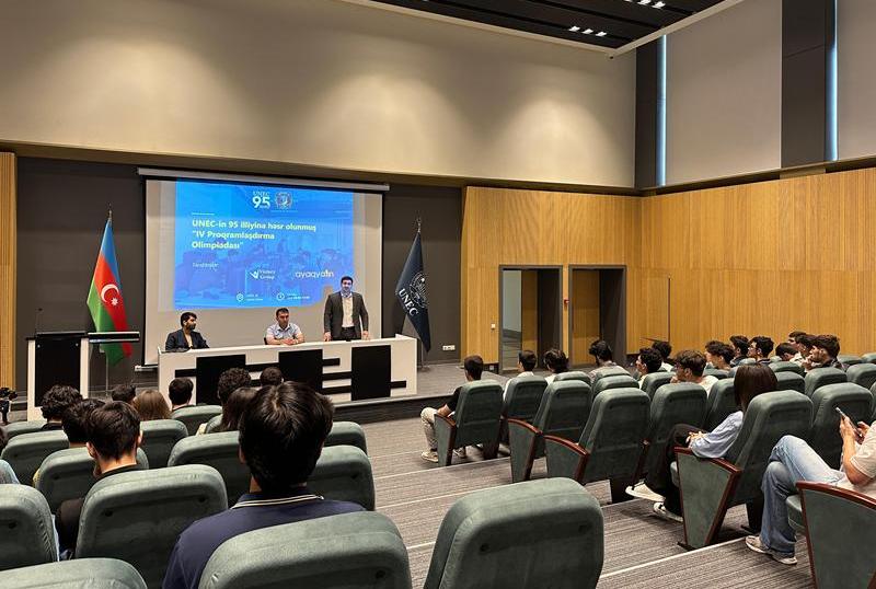 UNEC-də IV Proqramlaşdırma Olimpiadası keçirilib