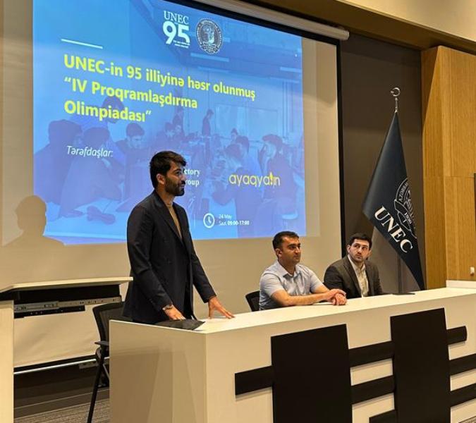 UNEC-də IV Proqramlaşdırma Olimpiadası keçirilib