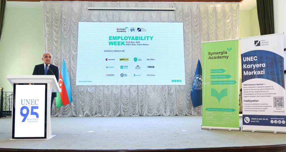 UNEC-də “Məşğulluq həftəsi”nə start verilib 