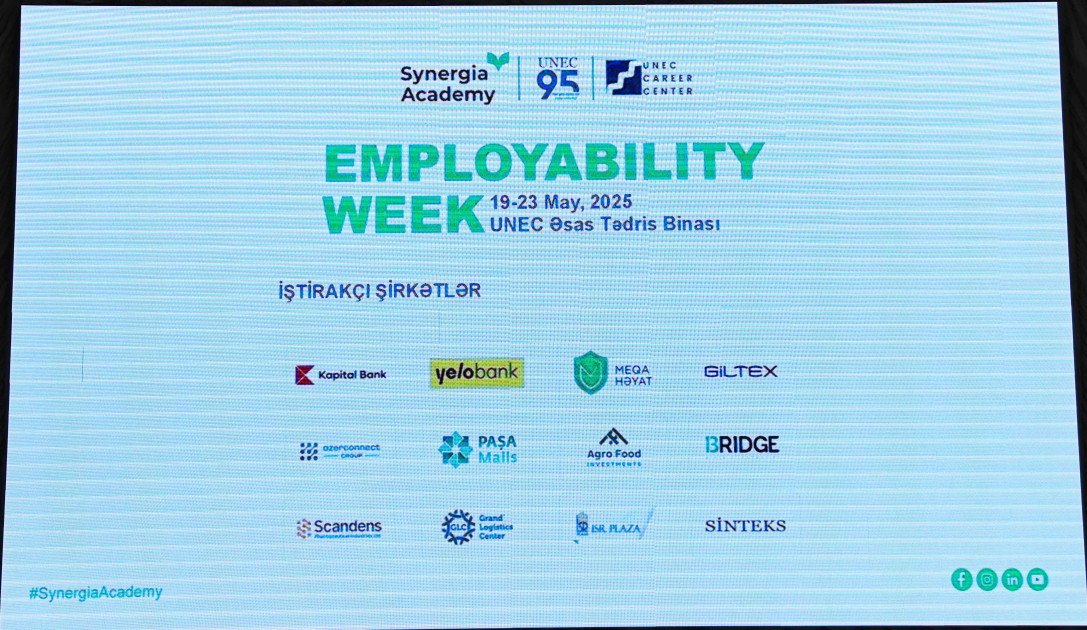 UNEC-də “Məşğulluq həftəsi”nə start verilib