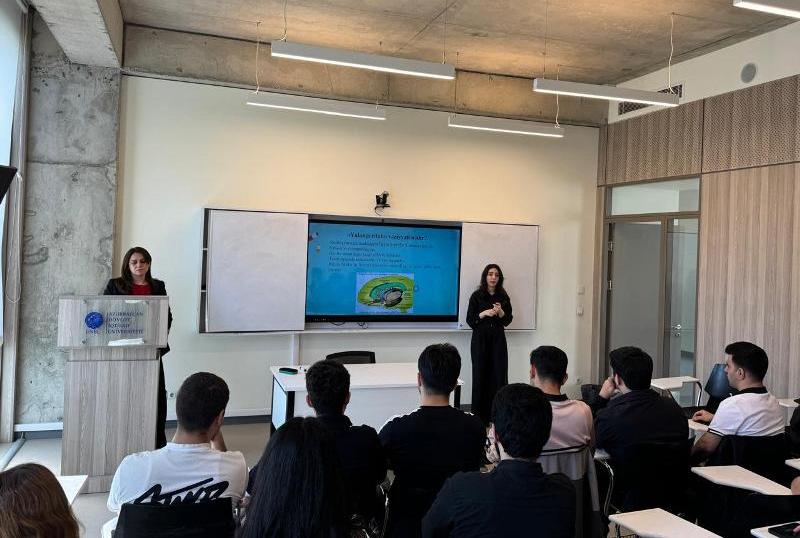 UNEC-də "Sükutla gələn faciə: narkomaniya" mövzusunda seminar keçirilib