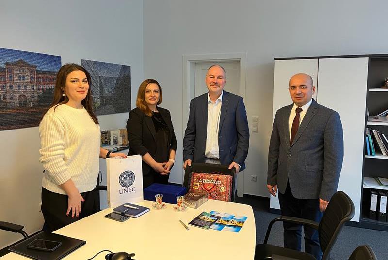 UNEC ilə Almaniya universiteti arasında tədqiqatla bağlı memorandum imzalanıb