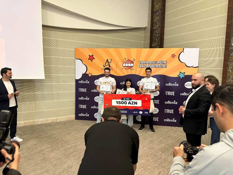 UNEC-in 3 komandası “BRAND BOOM” marketinq müsabiqəsinin qalibi olub