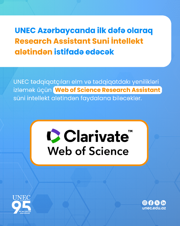 UNEC “Research Assistant” süni intellekt alətindən istifadə edəcək