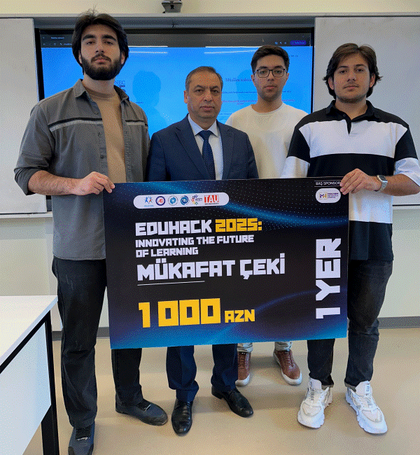 UNEC tələbələri “EduHack 2025”in qalibi olublar