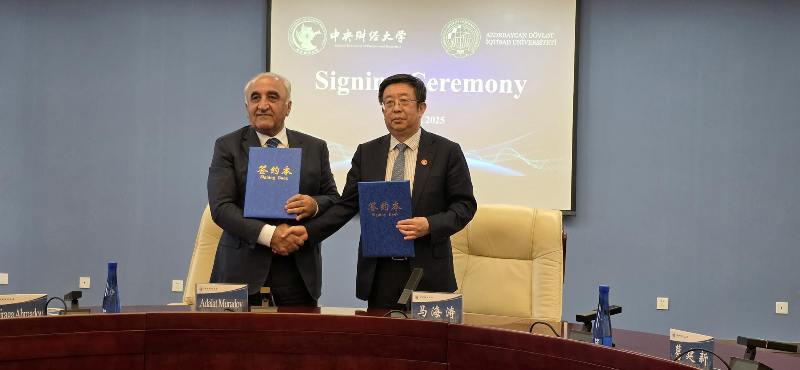 UNEC və Çin universitetləri arasında strateji əməkdaşlıq