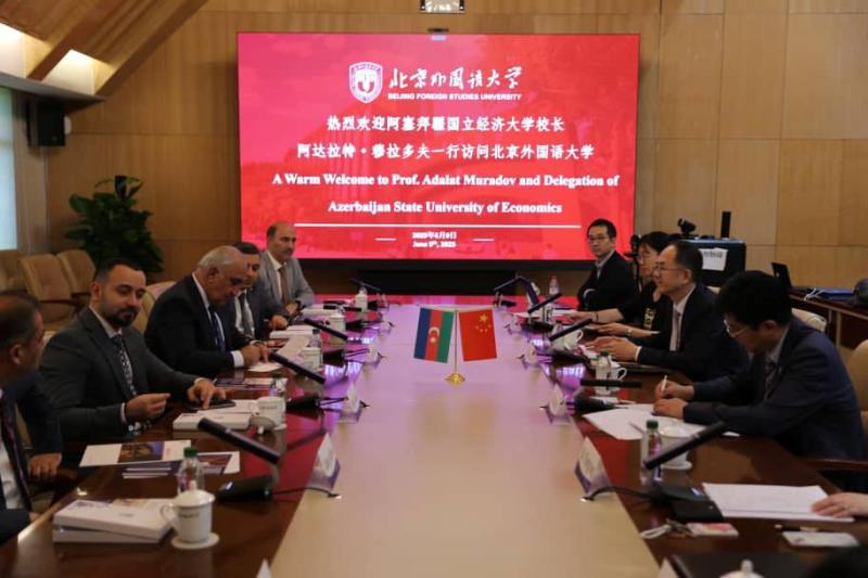 UNEC və Çin universitetləri arasında strateji əməkdaşlıq