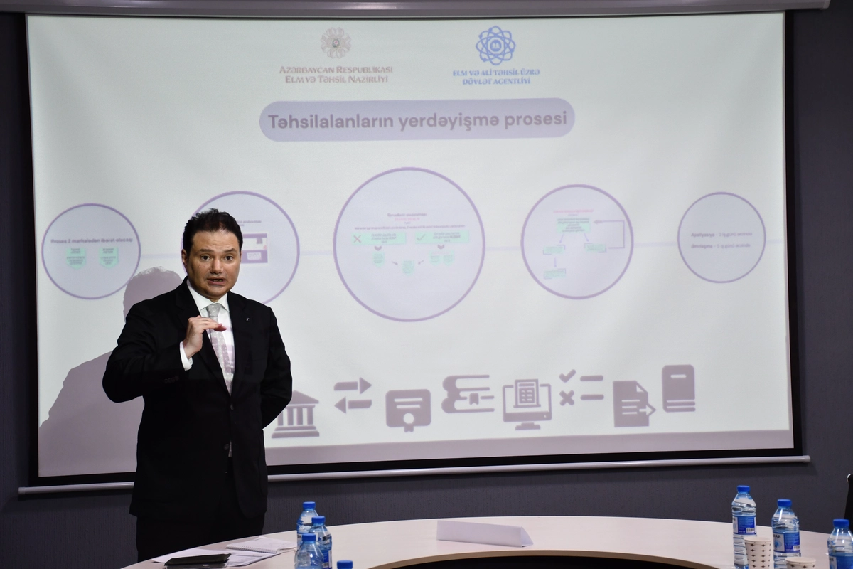 Universitetlər üçün tələbələrin köçürülməsi ilə bağlı təlimlər keçirilib