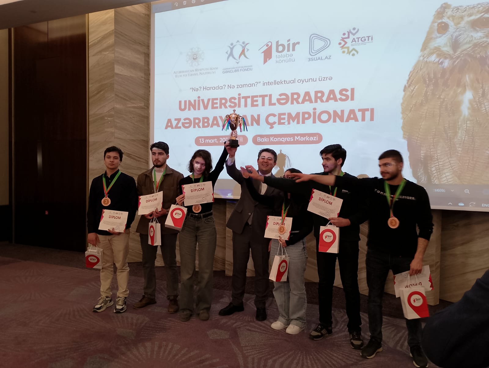 Universitetlərarası Azərbaycan Çempionatının qalibləri müəyyənləşdi