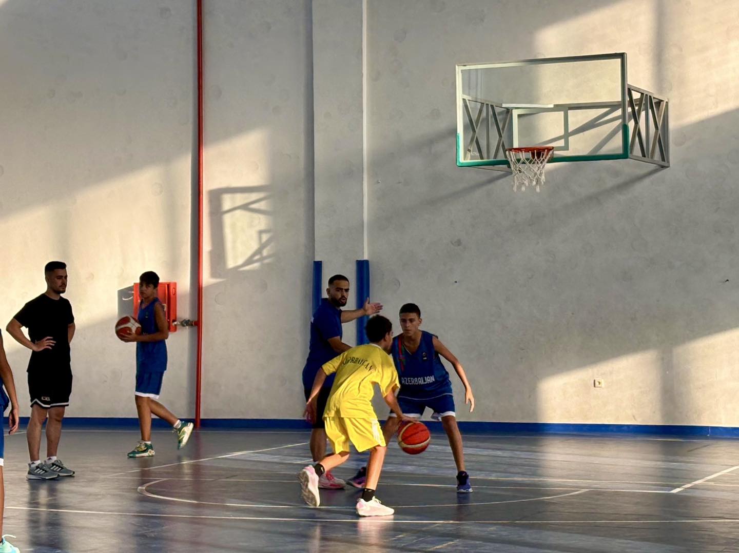 Uşaq basketbolçular arasında milli komanda üçün seçim prosesinə start verilib  