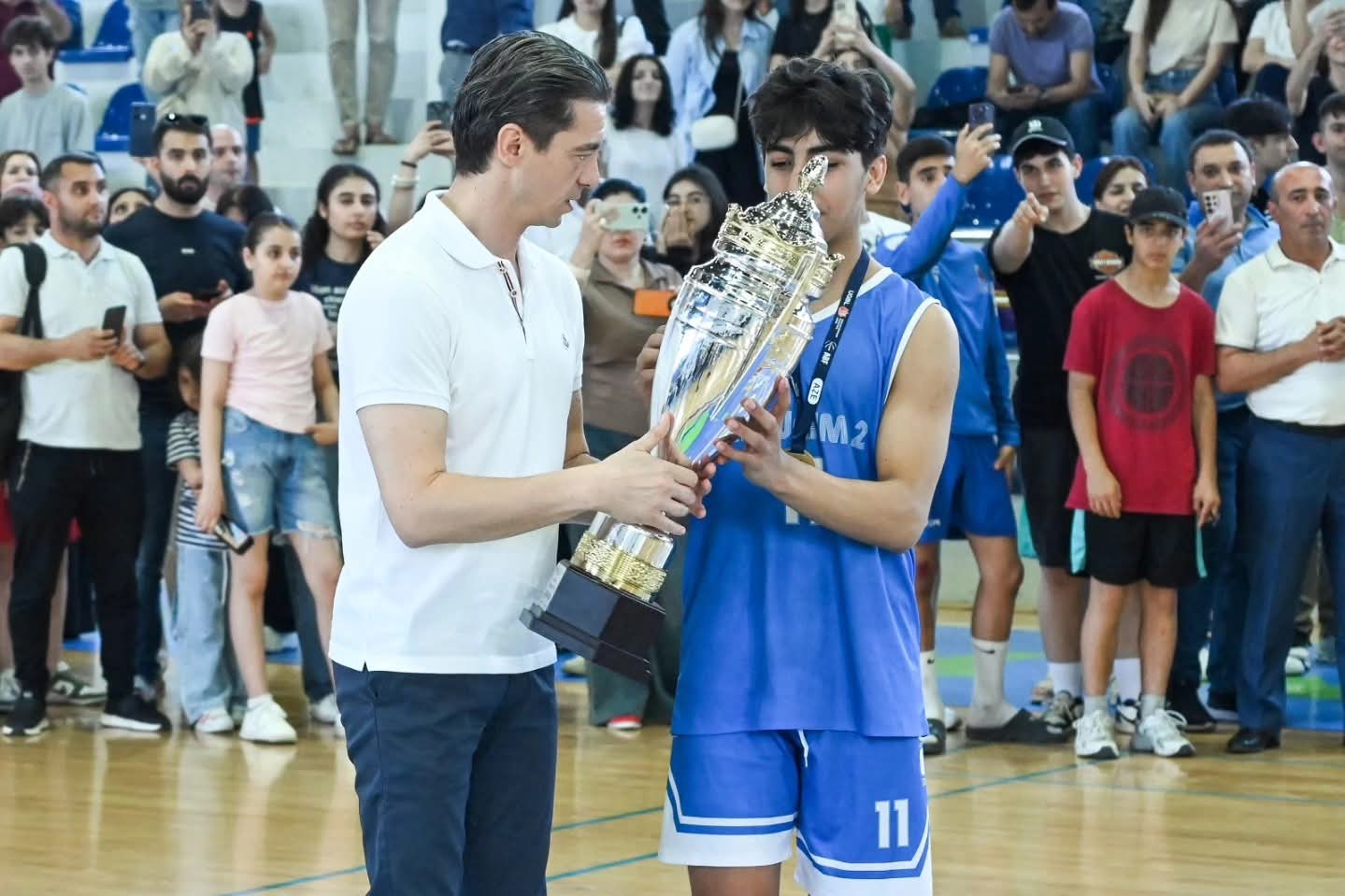 Uşaq Gənclər Basketbol Liqasında mükafatçılar müəyyənləşib