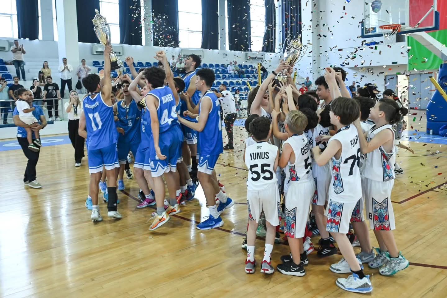 Uşaq Gənclər Basketbol Liqasında mükafatçılar müəyyənləşib