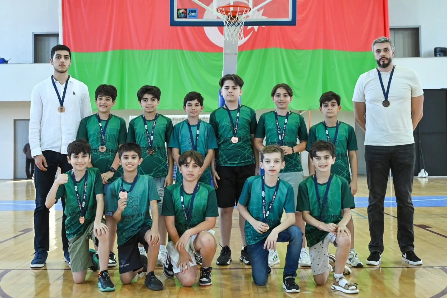 Uşaq Gənclər Basketbol Liqasında mükafatçılar müəyyənləşib