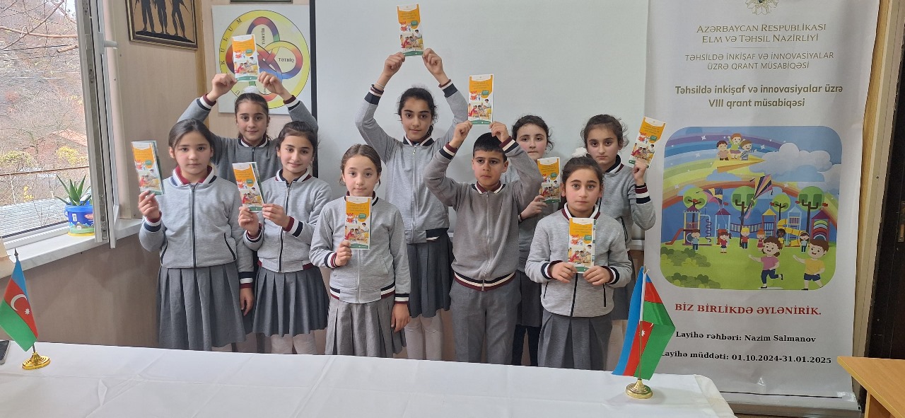 Uşaqlara sağlam həyat tərzi öyrədilir – İsmayıllı şagirdləri üçün layihə 