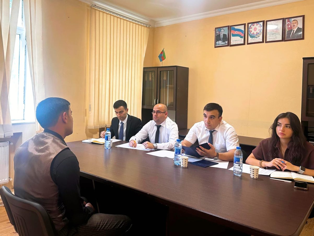 Uşaqların Müdafiəsi İdarəsinin mütəxəssisi vəzifəsinə işə qəbulun müsahibə mərhələsi yekunlaşıb