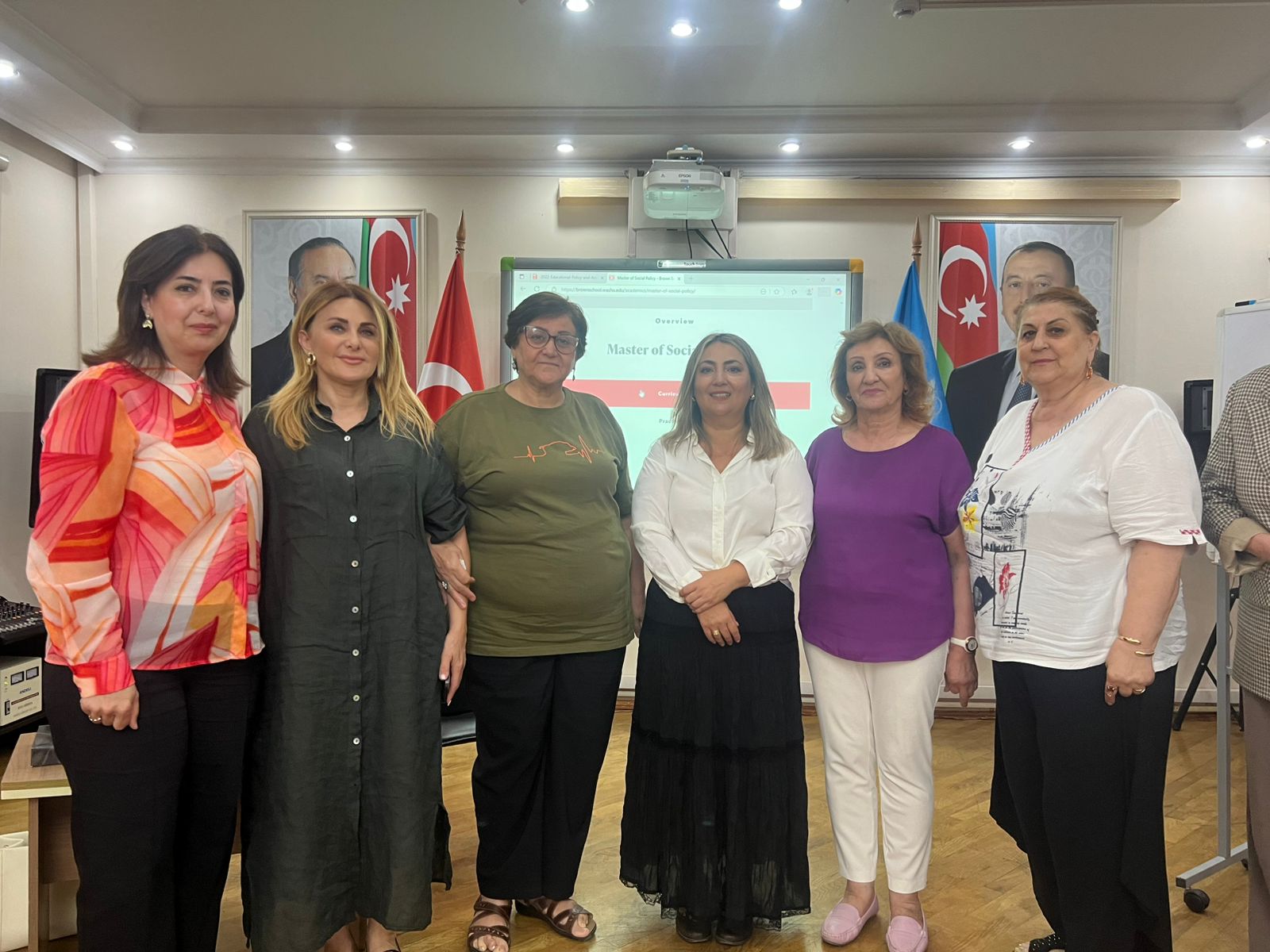 Vaşinqton Universitetinin professoru Pedaqoji Kollecdə seminar keçirib