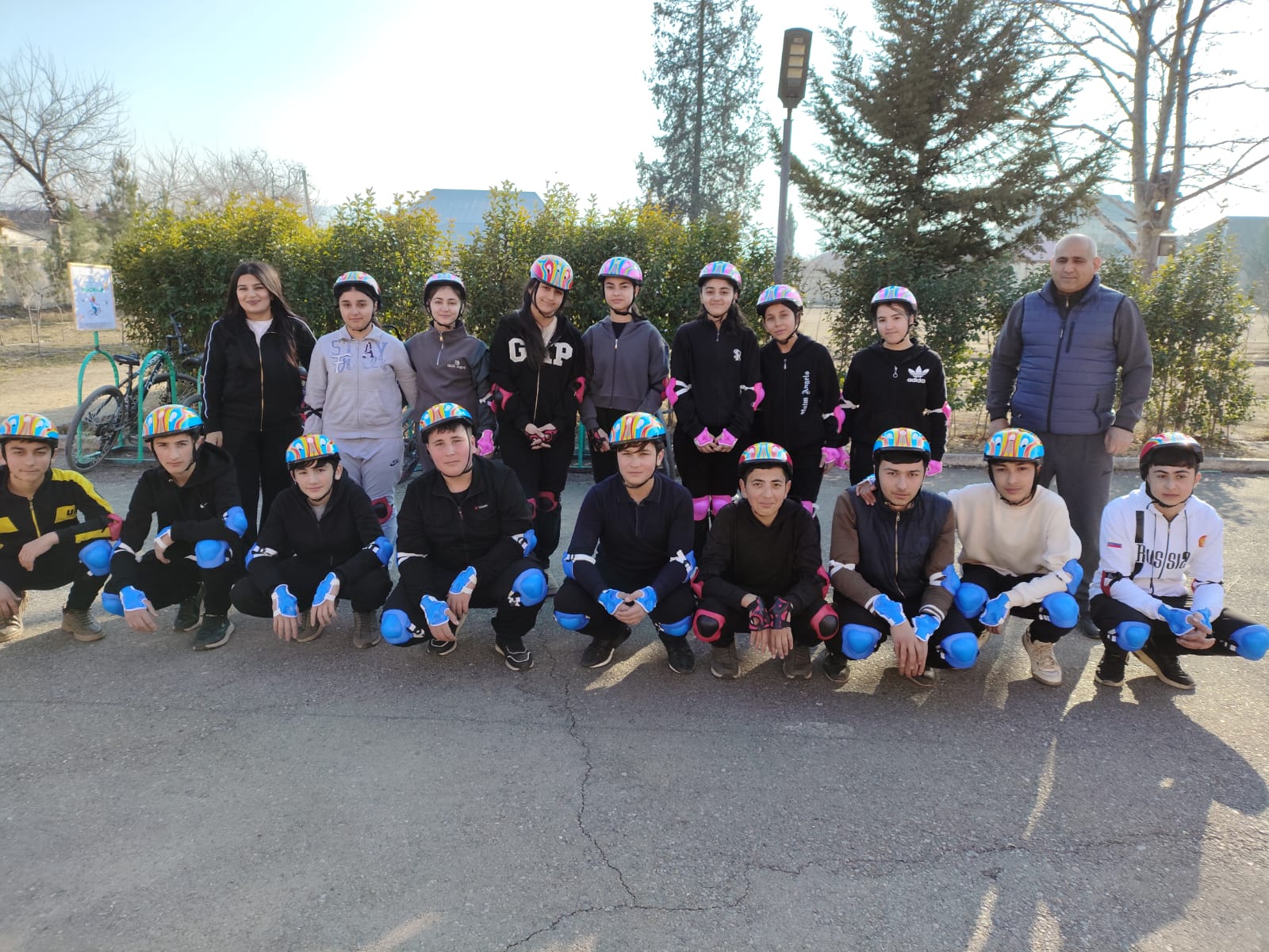 Velopark məktəblilərin istifadəsinə verilib