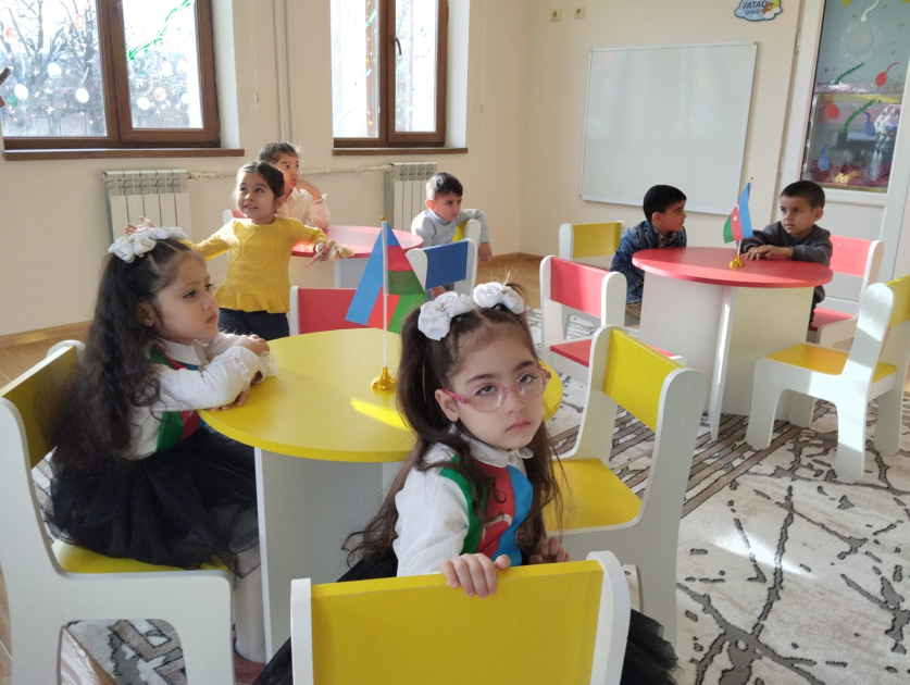 Xankəndi və Xocalıda yeni uşaq bağçaları fəaliyyətə başlayıb