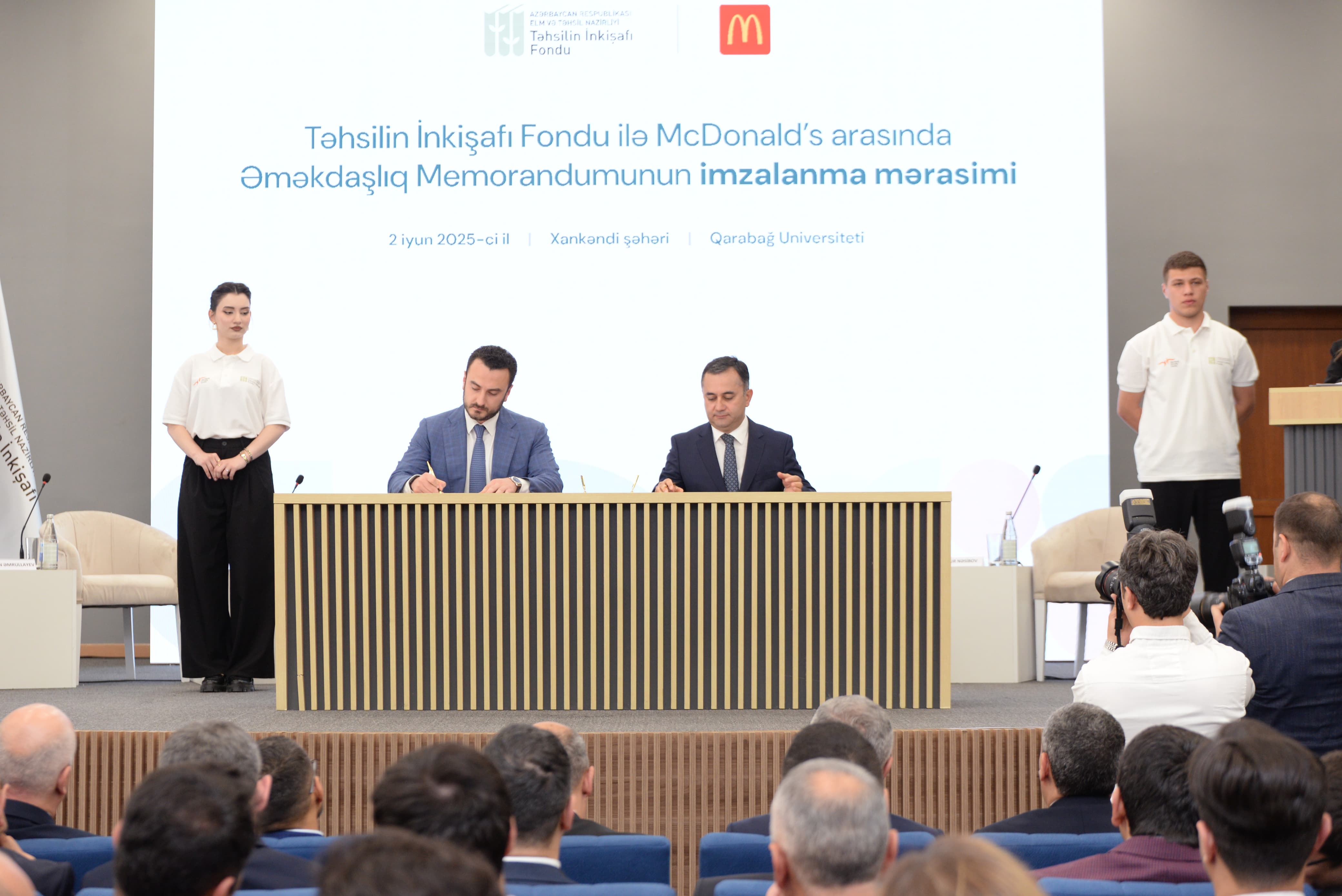 Xankəndidə “Qarabağ Təhsil və Tərəfdaşlıq Forumu” keçirilib – Yenilənib